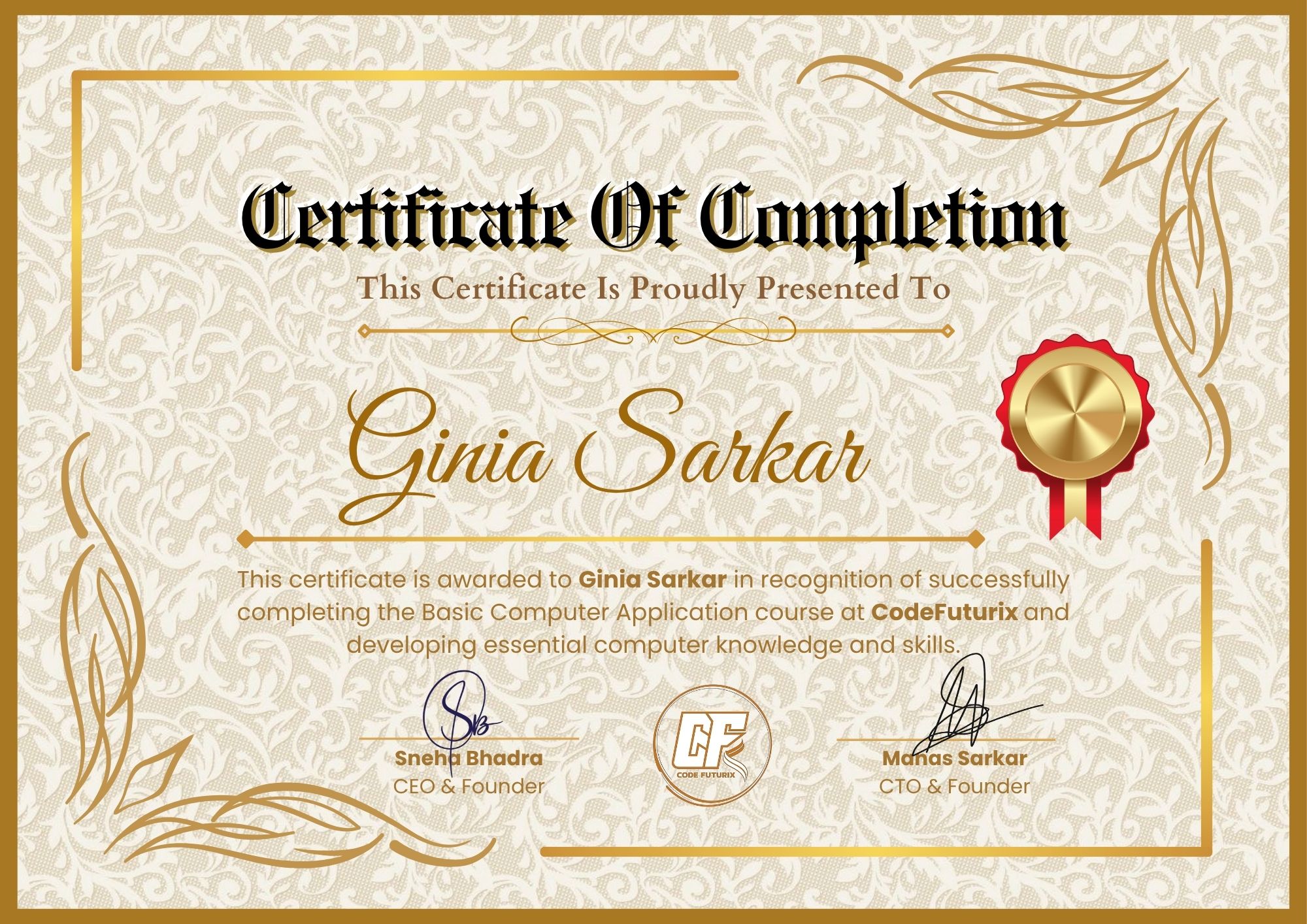 Beginner Certification Course CodeFuturix